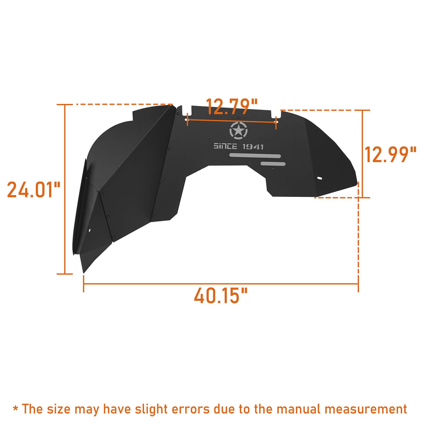 Jeep Wrangler “1941” Style Front Inner Fender Liners(18-22 JL& 20-22 JT） - ultralisk4x4 - BXG.3036-S 11