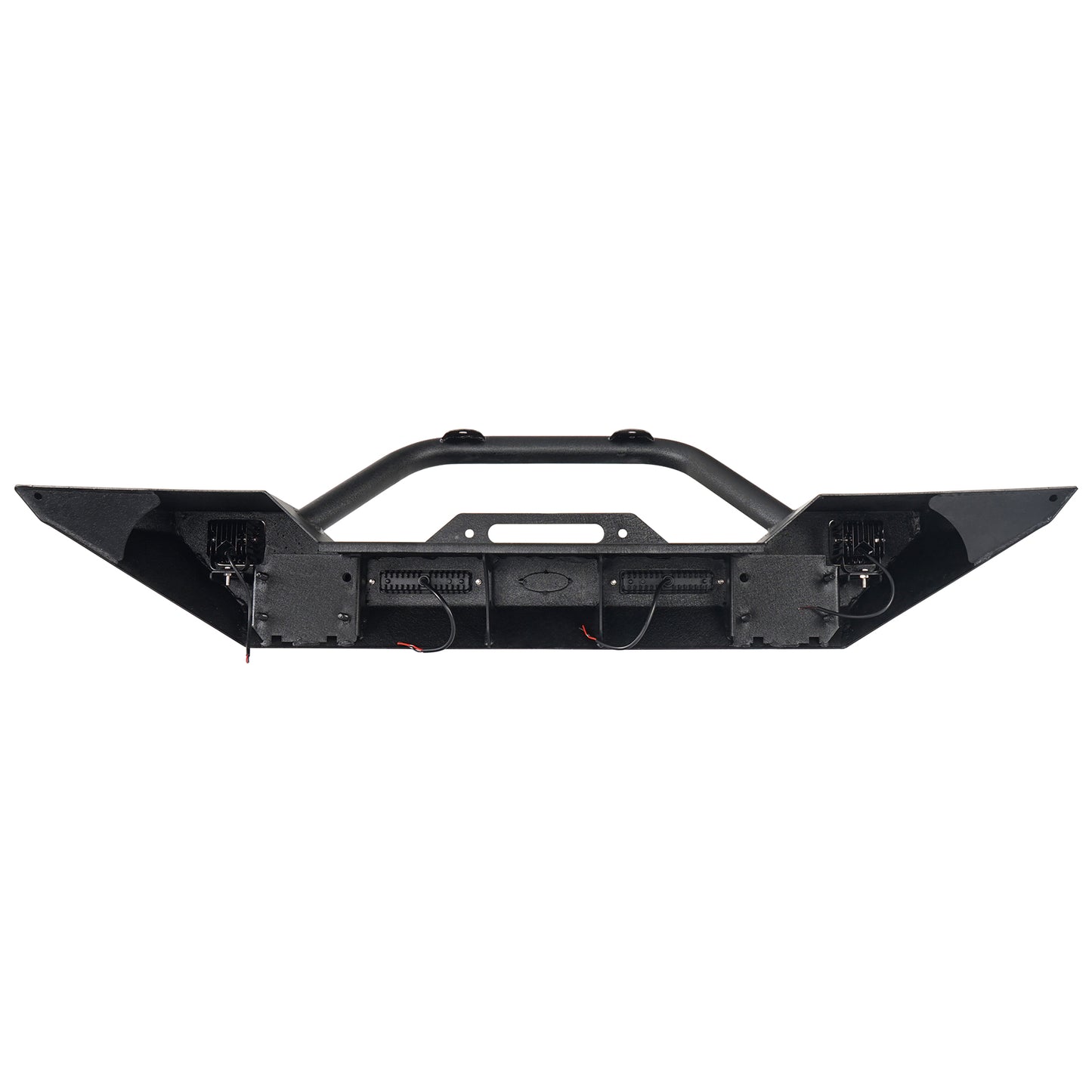 Mid Width Front Bumper w/Winch Plate(07-24 Jeep Wrangler JK & JL & Jeep Gladiator JT) - ultralisk4x4