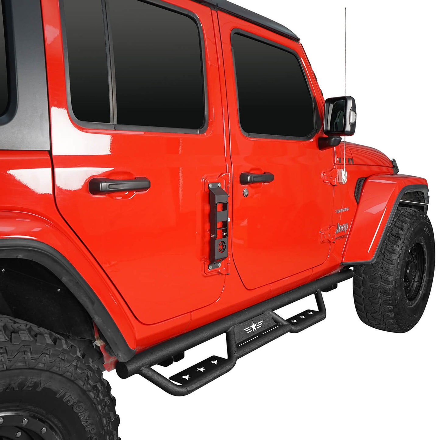 Jeep Wrangler JL Side Steps Jeep Wrangler JL Running Boards Nerf Bars for Jeep Wrangler JL 2018-2020 BXG3005-1 2