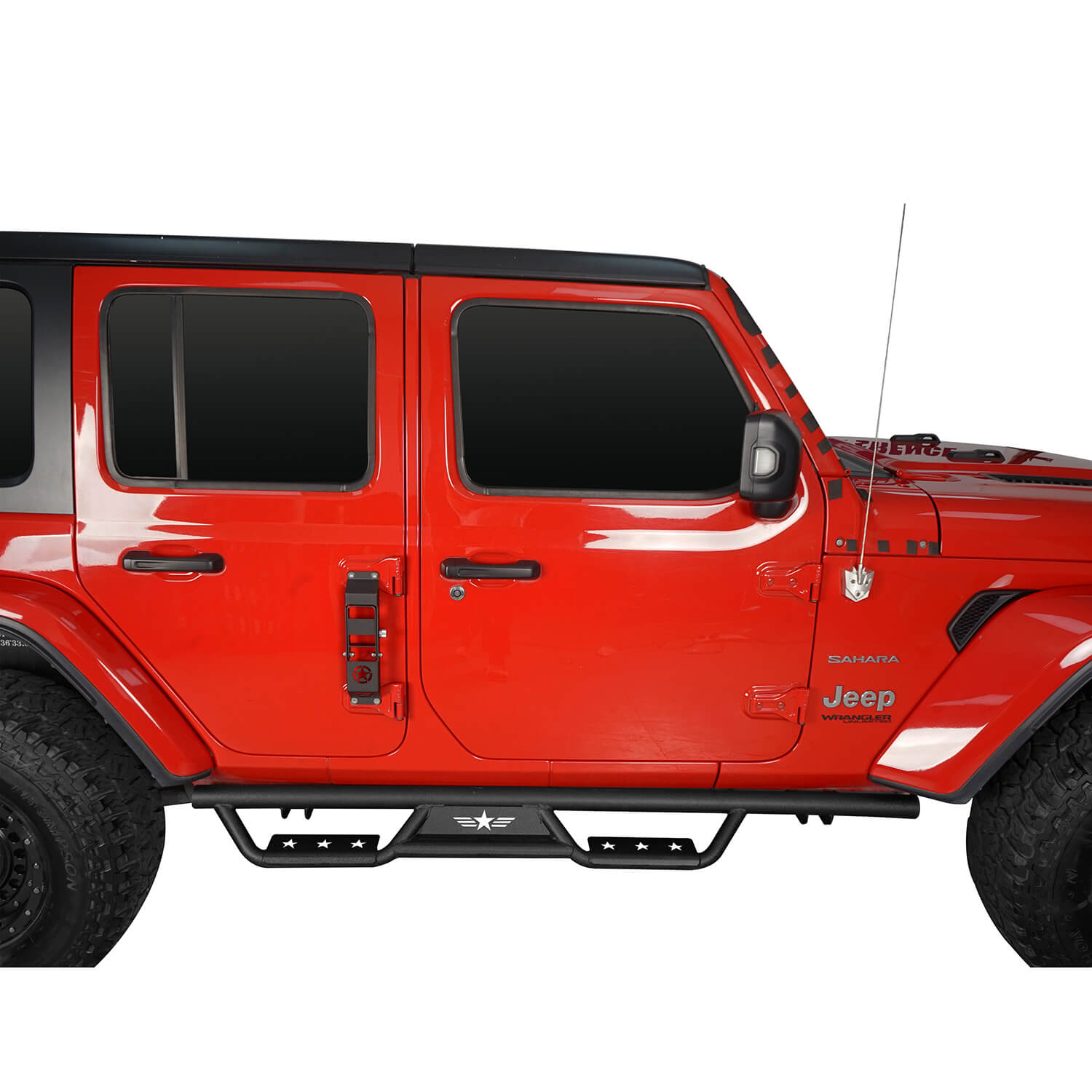 Jeep Wrangler JL Side Steps Jeep Wrangler JL Running Boards Nerf Bars for Jeep Wrangler JL 2018-2020 BXG3005-1 3