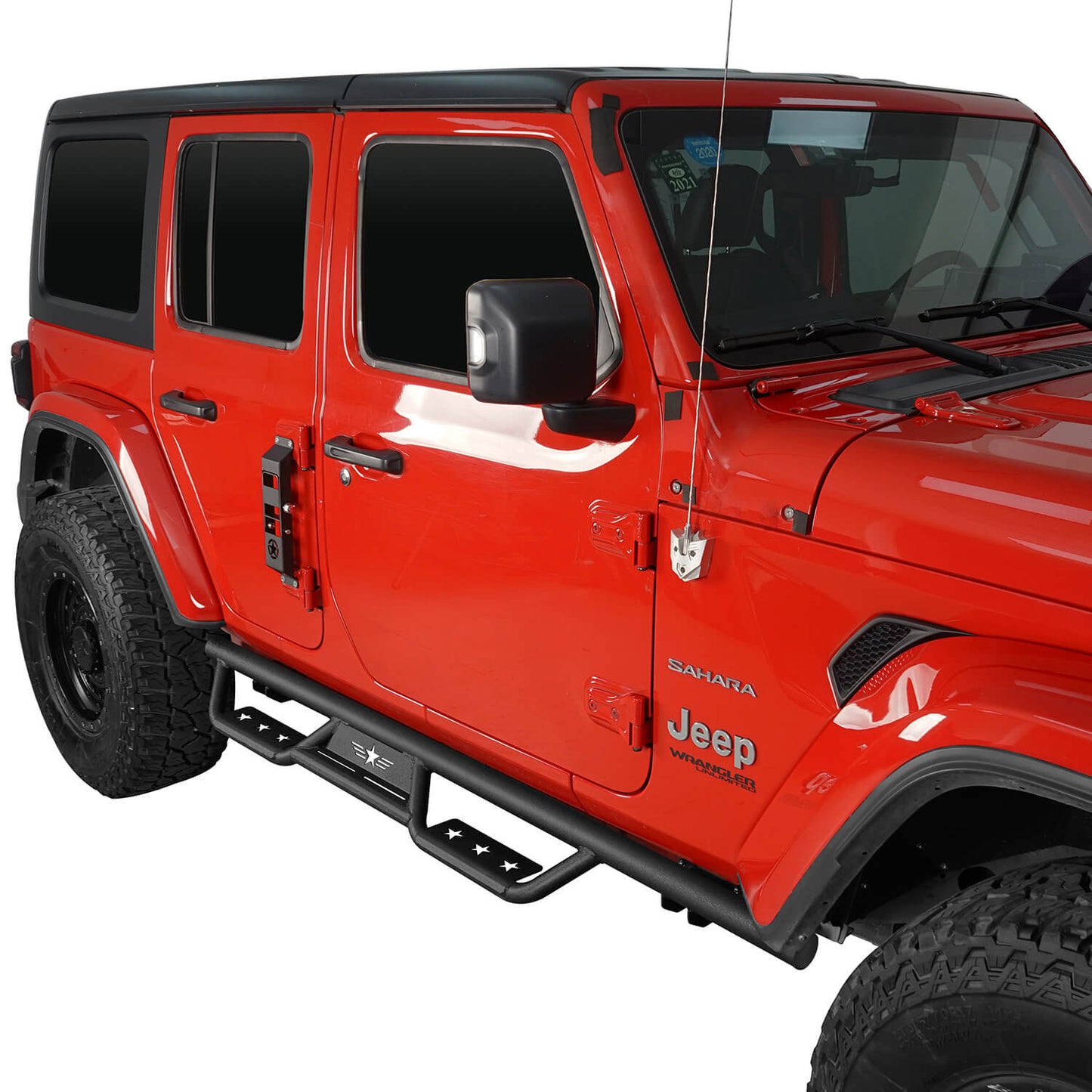 Jeep Wrangler JL Side Steps Jeep Wrangler JL Running Boards Nerf Bars for Jeep Wrangler JL 2018-2020 BXG3005-1 4