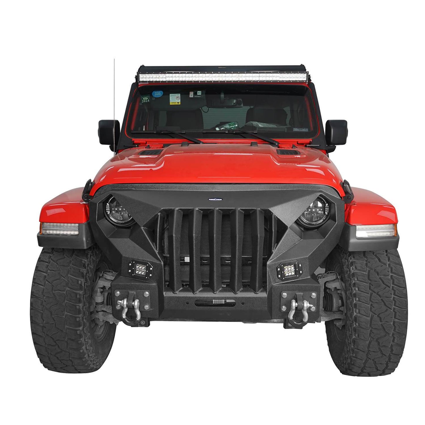 Mad Max Front Bumper & Rear Bumper w/Tire Carrier(18-24 Jeep Wrangler JL 4 Door) - ultralisk4x4