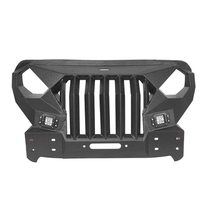 Mad Max Front Bumper & Rear Bumper w/Tire Carrier(18-24 Jeep Wrangler JL 4 Door) - ultralisk4x4