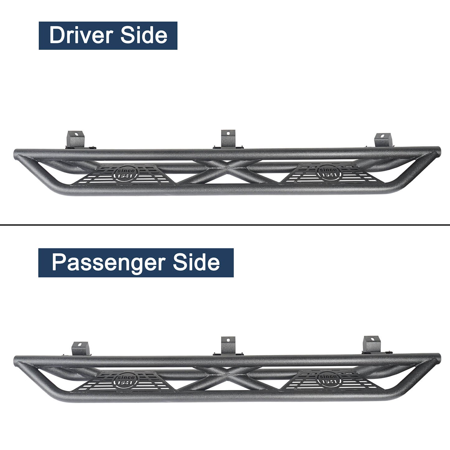 Front Bumper with Mad Max Grill & Side Steps(18-24 Jeep Wrangler JL 4 Door) - ultralisk4x4