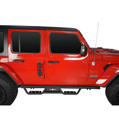 Mad Max Front Bumper Grill & Side Steps(18-24 Jeep Wrangler JL 4 Door) - ultralisk4x4