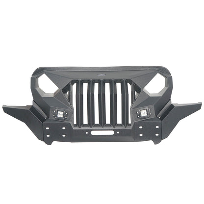 Mad Max Front Bumper Grill & Side Steps(18-24 Jeep Wrangler JL 4 Door) - ultralisk4x4