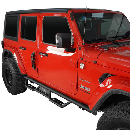 Mad Max Front Bumper with Grill & Side Steps(18-25 Jeep Wrangler JL 4 Door) - ultralisk4x4