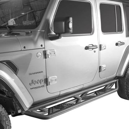 Mid Width Front Bumper & Running Boards (18-25 Jeep Wrangler JL 4 Door) - ultralisk4x4