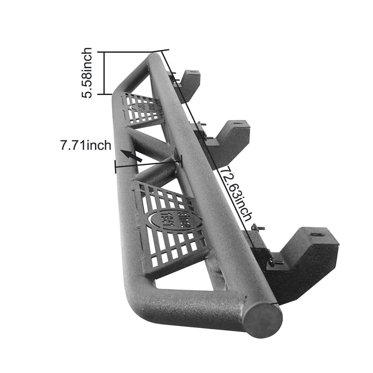 Mid Width Front Bumper & Running Boards (18-24 Jeep Wrangler JL 4 Door) - ultralisk4x4