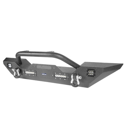 Mid Width Front Bumper & Running Boards (18-25 Jeep Wrangler JL 4 Door) - ultralisk4x4