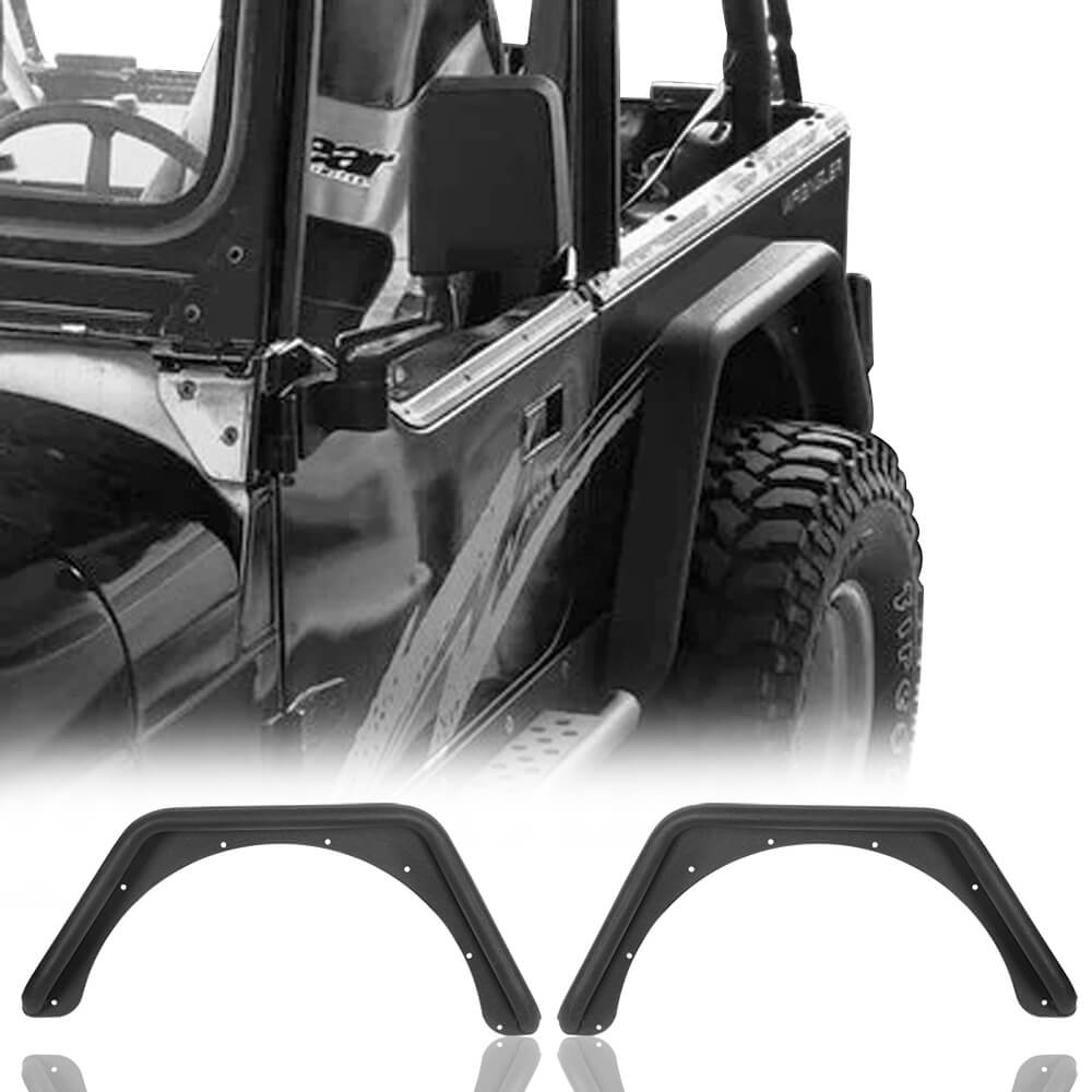 Rear Fender Flares(87-95 Jeep Wrangler YJ) - ultralisk4x4