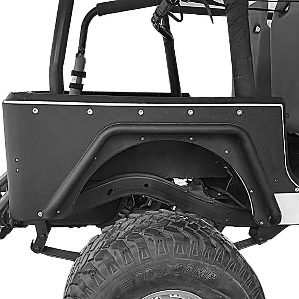 Rear Fender Flares(87-95 Jeep Wrangler YJ) - ultralisk4x4