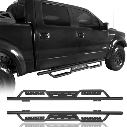 Running Boards Drop Side Steps Bar(09-14 Ford F-150 SuperCrew) - ultralisk4x4