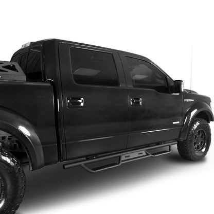 Running Boards Drop Side Steps Bar(09-14 Ford F-150 SuperCrew) - ultralisk4x4