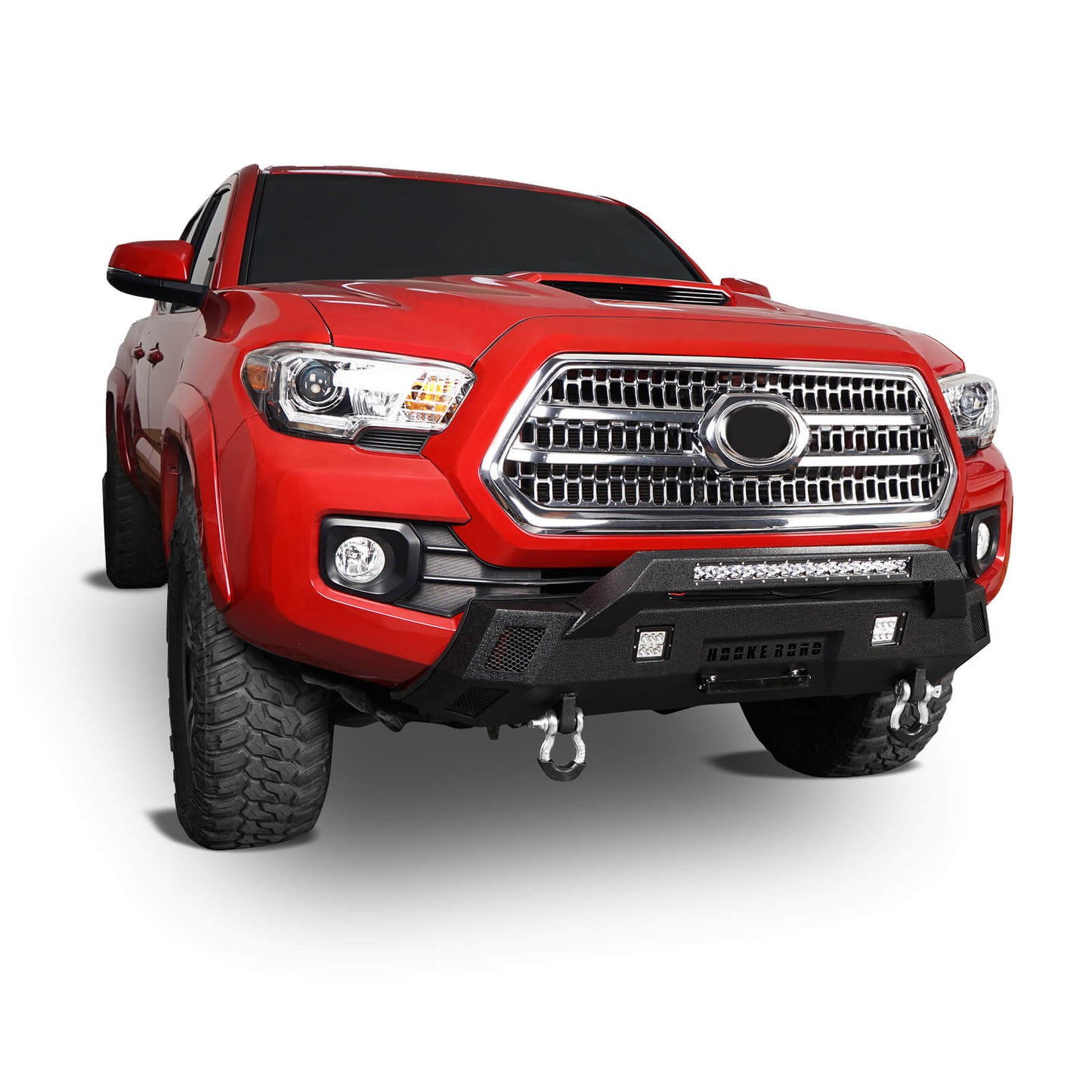 Tacoma Off-Road Stubby Front Bumper for 2016-2023 Toyota Tacoma 3rd Gen - ultralisk4x4 b4202-4