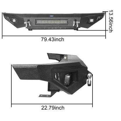 Toyota Tundra Front Bumper Full Width Bumper for 2014-2021 Toyota Tundra b5001 10