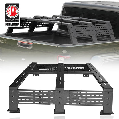 Jeep Gladiator JT & Toyota Tacoma 12.2" High Overland Bed Rack  BXG.9904-S 1