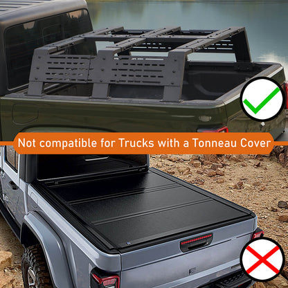 Jeep Gladiator JT & Toyota Tacoma 12.2" High Overland Bed Rack  BXG.9904-S 11