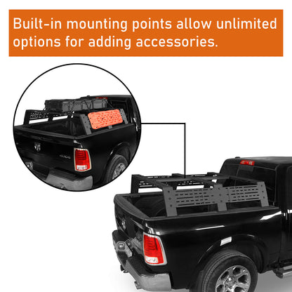 Truck 12.2" High Overland Bed Rack - Ultralisk 4x4 BXG.9908-S 5