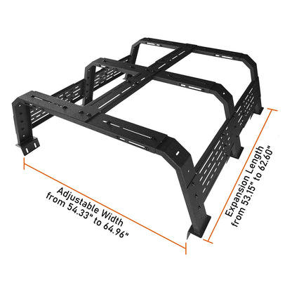 Truck/Pick-up 18.8" High Overland Bed Rack - Ultralisk 4x4