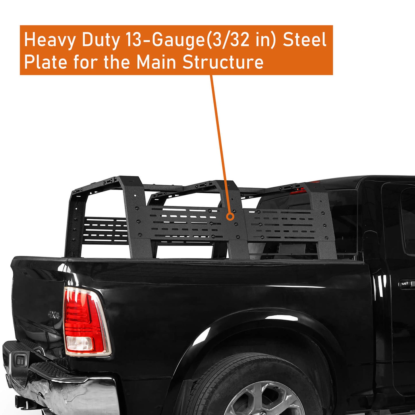 Truck/Pick-up 18.8" High Overland Bed Rack - Ultralisk 4x4