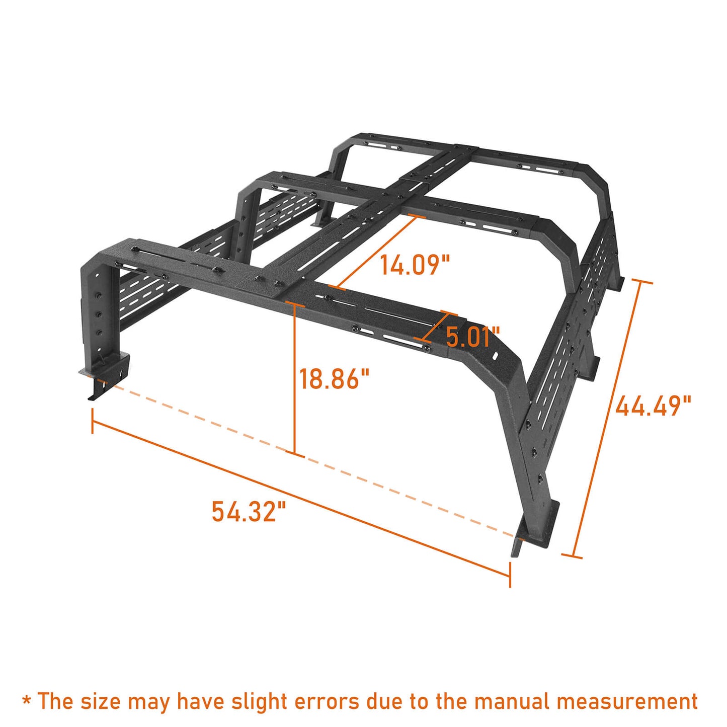 Truck 18.8" High Overland Bed Rack - ultralisk4x4