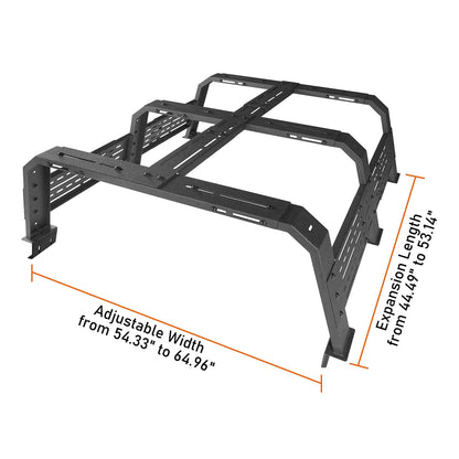 Truck 18.8" High Overland Bed Rack - ultralisk4x4