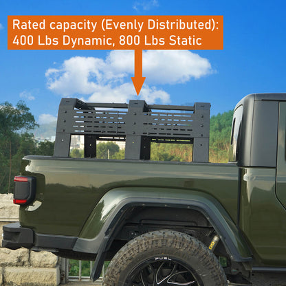 Truck 18.8" High Overland Bed Rack - ultralisk4x4