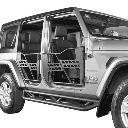 Tubular Doors & Side Mirrors & Door Storage (20-24 Jeep Gladiator JT) - ultralisk4x4