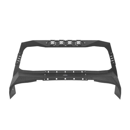 Windshield Frame Cover Visor Cowl Armor w/Lights(97-06 Jeep Wrangler TJ) - ultralisk4x4